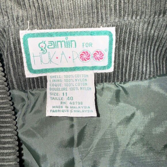 Olive Green Corduroy Sport Coat | Elbow Patches | Equestrian Academia Style | 90 - Picture 14 of 16